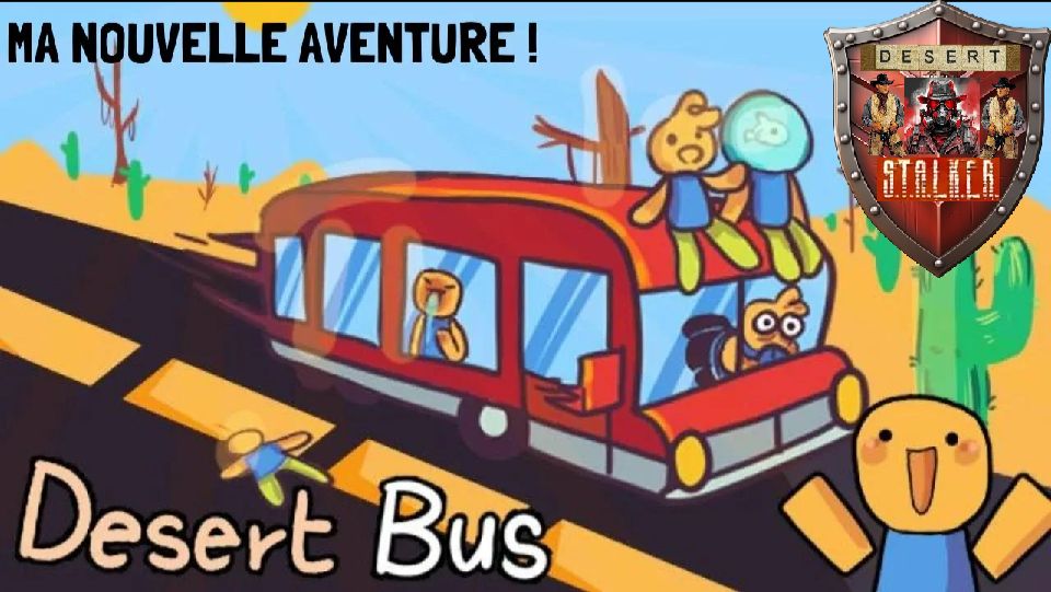 Desert Bus-Фильм "Поход в Black Mesa"-(3 серия) half-life cowboy stalker bus