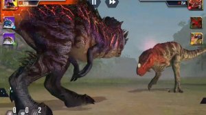 Сражаюсь за новыми схваток, Босс Саламандра открыла, « Я играю в Jurassic world the Game «