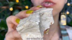 My crunchy Love/Мокрый мел Князь Мелоежка и Шервуд💧🤍/ASMR