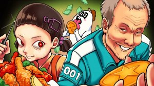 ИГРА МУКБАНГ против КАЛЬМАРА | GH'S АНИМАЦИЯ