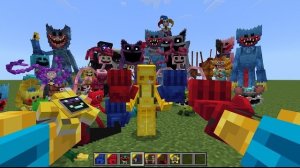 Poppy Playtime Глава 5 ОБНОВЛЕНИЕ мода в Minecraft PE Аддон для MCPE