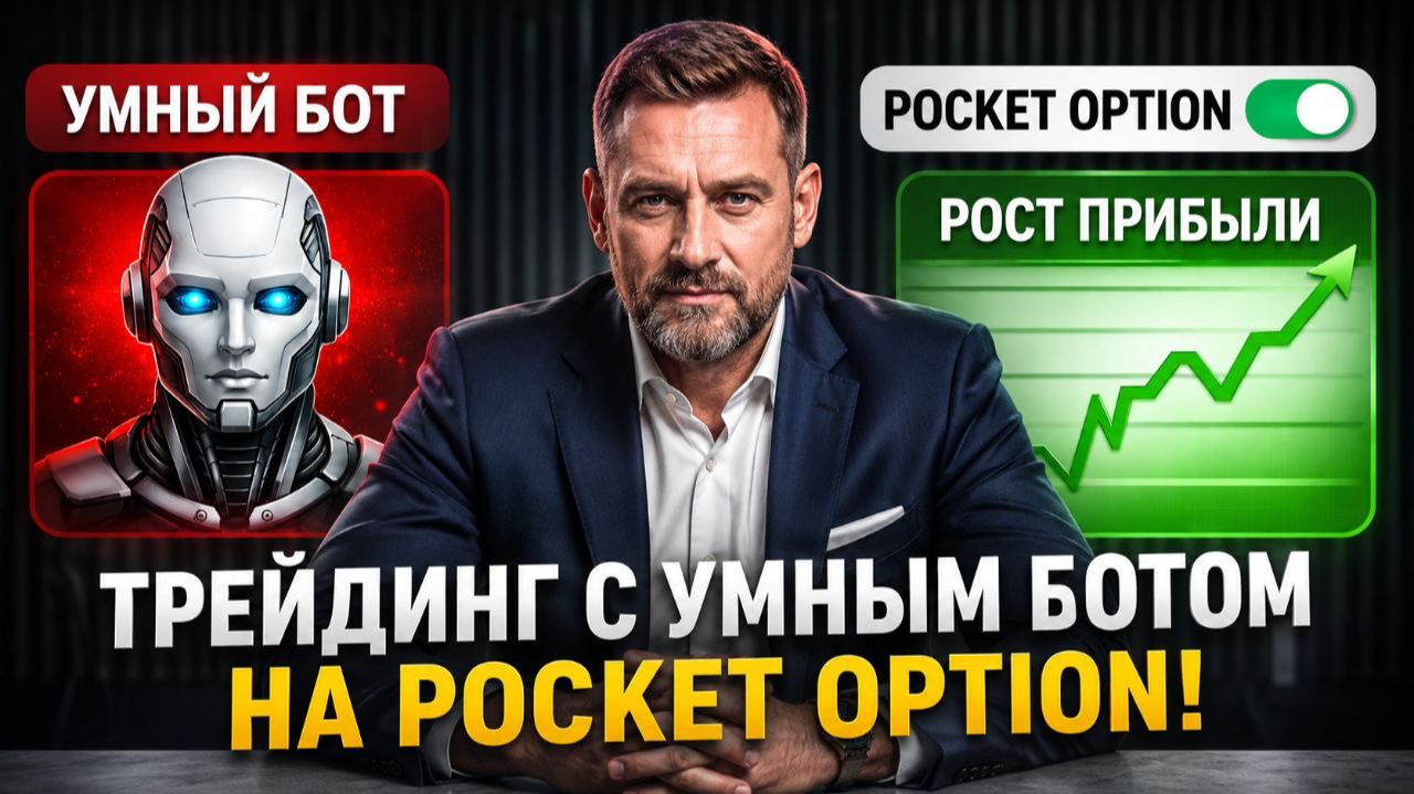 Покет Опшн стратегии с AI Роботом! Трейдинг бот на Pocket Option! Бинарные опционы обучение