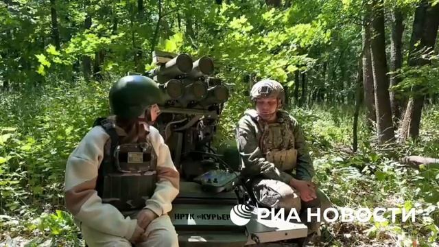 «Ни разу еще у противника не получилось перехватить». Российский наземный робототехнический комплек смотреть онлайн