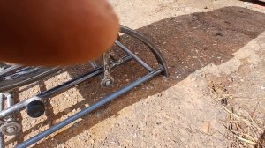 Самодельный кресло-качалка. Автомобильное сиденье.