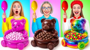 Кулинарный Челлендж# Я против Бабушки #Крутые трюки с едой от Multi DO Challenge