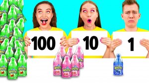 100 Слоев Еды Челлендж # Вкусные Рецепты