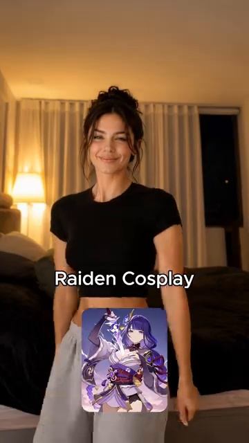 Reiden Shogun fyp trend cosplay anime genshinimpact [get-save.com]