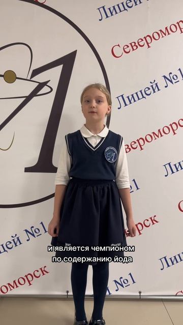 Стенд 32. Вишнякова Светлана. Фукус пузырчатый