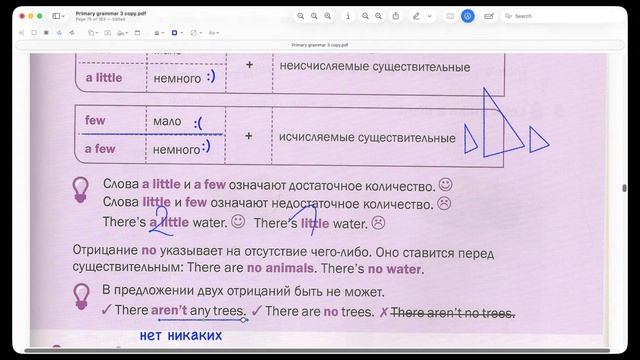 Видеоурок little few (мало_несколько)