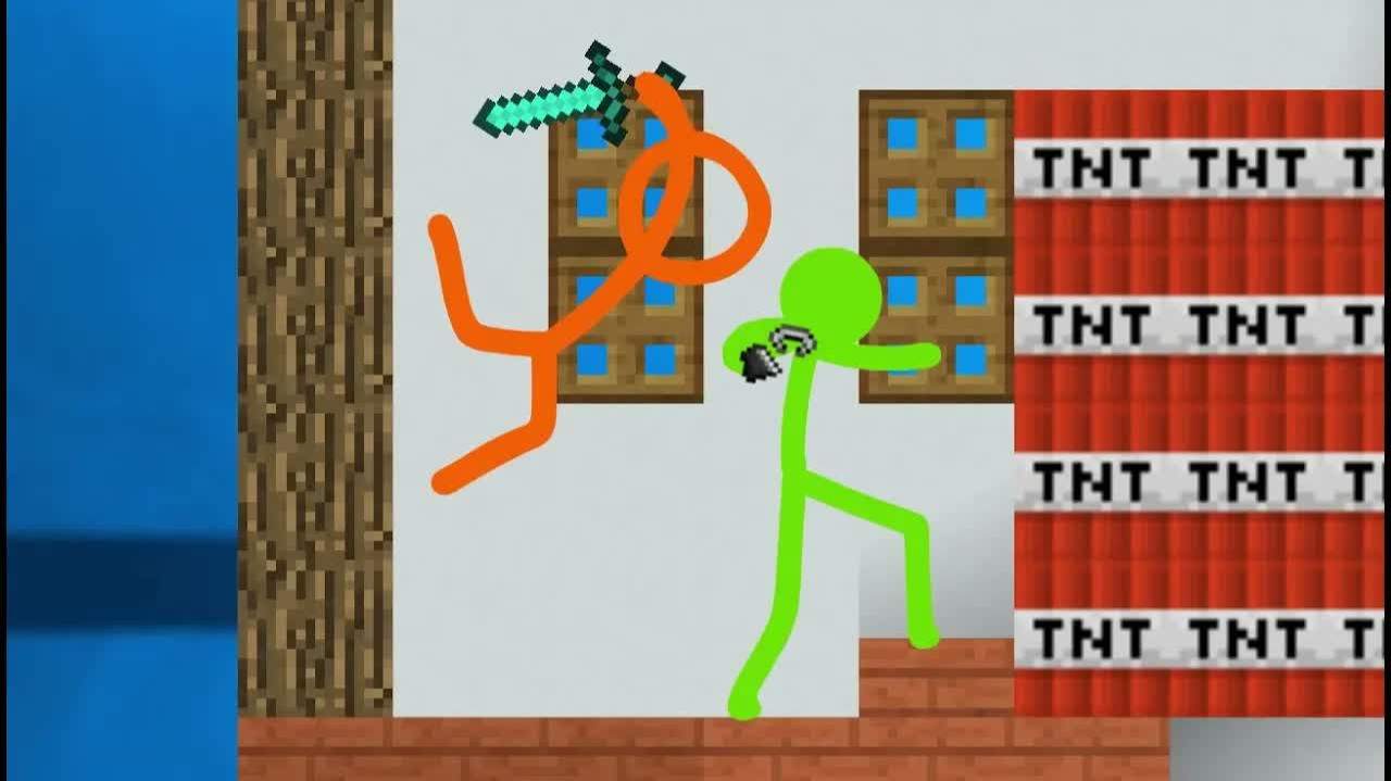 PvP — Анимация против Minecraft Shorts, эпизод. 7 смотреть онлайн