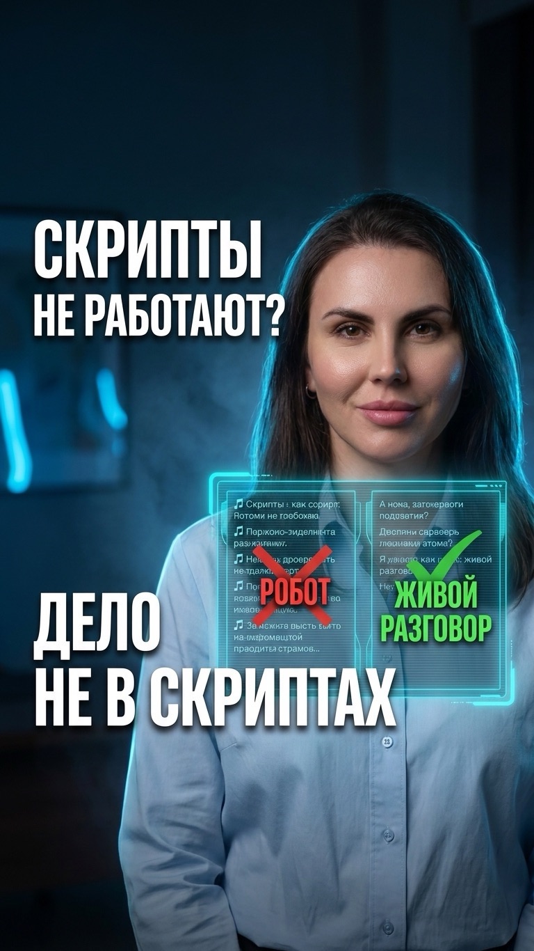 📋 Почему скрипты продаж не работают без обучения команды