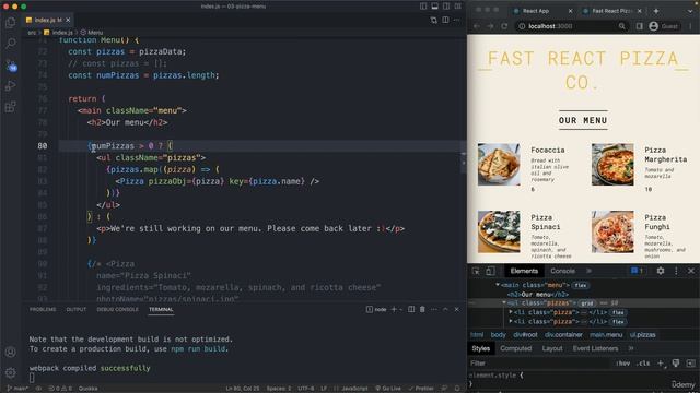 48 Conditional Rendering With Ternaries смотреть онлайн