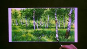 Мастер-класс по акварели 🎨 Расслабляющая живопись для начинающих