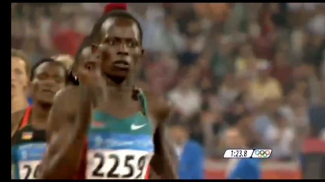 бег 800 метров финал олимпийские игры 2008 Пекин смотреть онлайн
