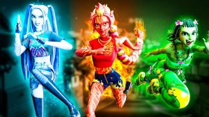 ХАНТРИКС, НО ВСЕ ЭЛЕМЕНТАЛИ?! K-Pop Охотницы на Демонов анимации