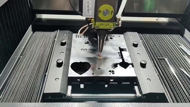 Лазерный станок 800W 1mm Алюминий - Горы