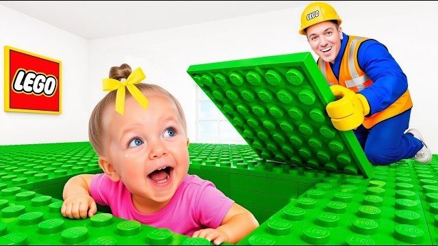🧱 СТРОИМ Огромный ЛЕГО-Дом! 🏰 Челлендж с Папой! 🦷 Ева на Приеме у ДЕНТИСТА! 🪥 смотреть онлайн