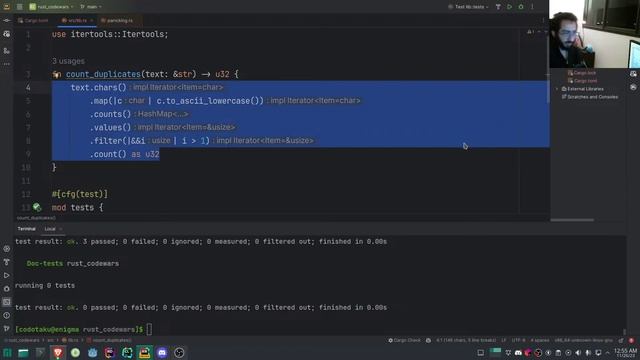 Teaching you rustlang through codewars