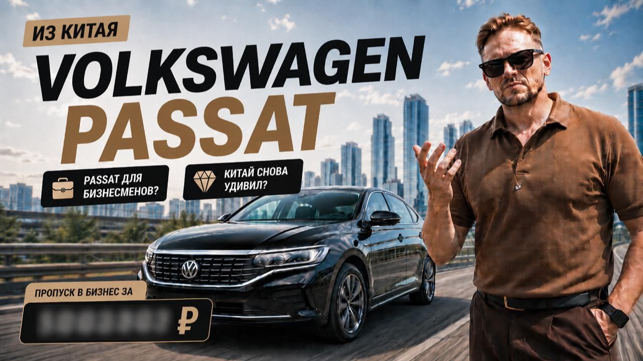 Volkswagen Passat 2022 из Китая от 2,3 млн ₽ — обзор 1.4 TSI смотреть онлайн