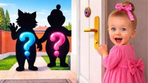 🚪 СЕКРЕТНАЯ Дверь Евы! 🔑 КТО ТАМ прячется? 🚘 Челлендж ПРАВИЛА ДОРОГИ и Самолёта! ✈️