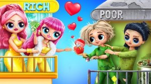 Богатая Леди и Бедный Бродяга! 30 идей для кукол ЛОЛ ОМГ