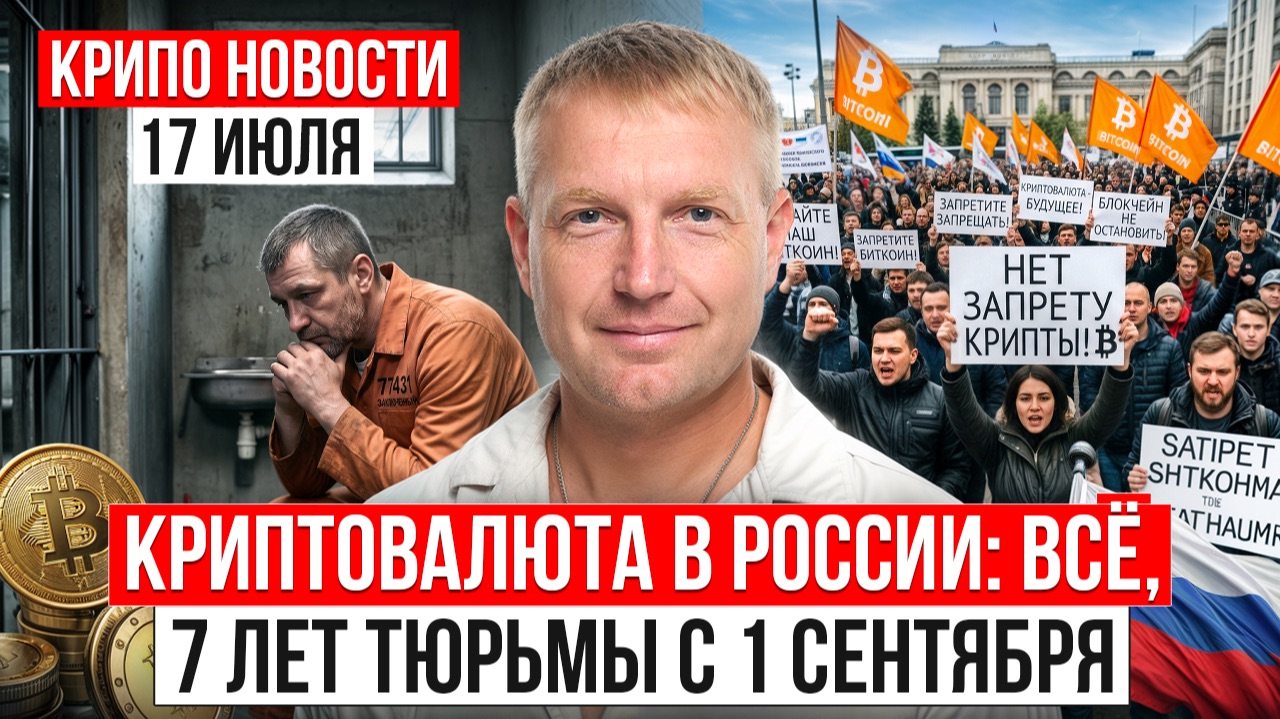 ‼️ ГЛАВНЫЕ КРИПТО-НОВОСТИ 17 ИЮЛЯ ‼️ смотреть онлайн