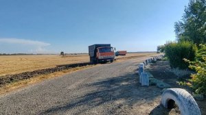 В погоне за комбайном. Сбор урожая🌾.
