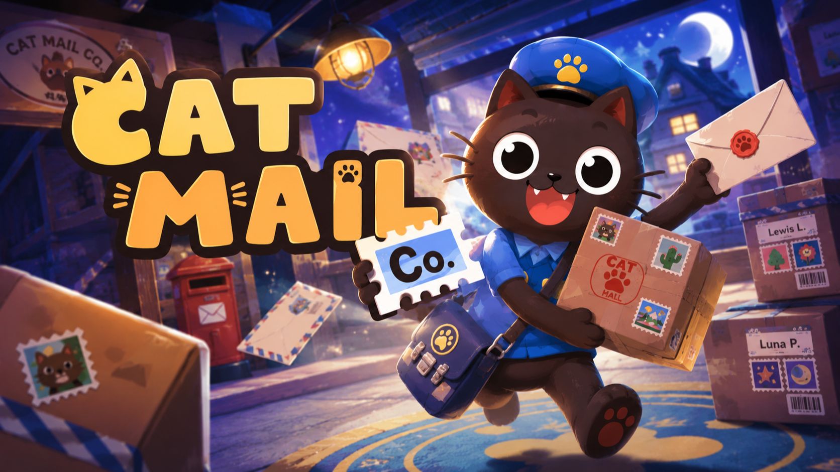 СОРТИРУЮ ПИСЬМА, НО У МЕНЯ ЛАПКИ №3 ► Cat Mail Co. СТРИМ СТРИМЧЕСТЕР #660
