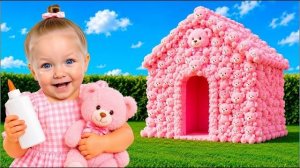 Самый милый домик Евы! Челлендж украшения домиков для детей