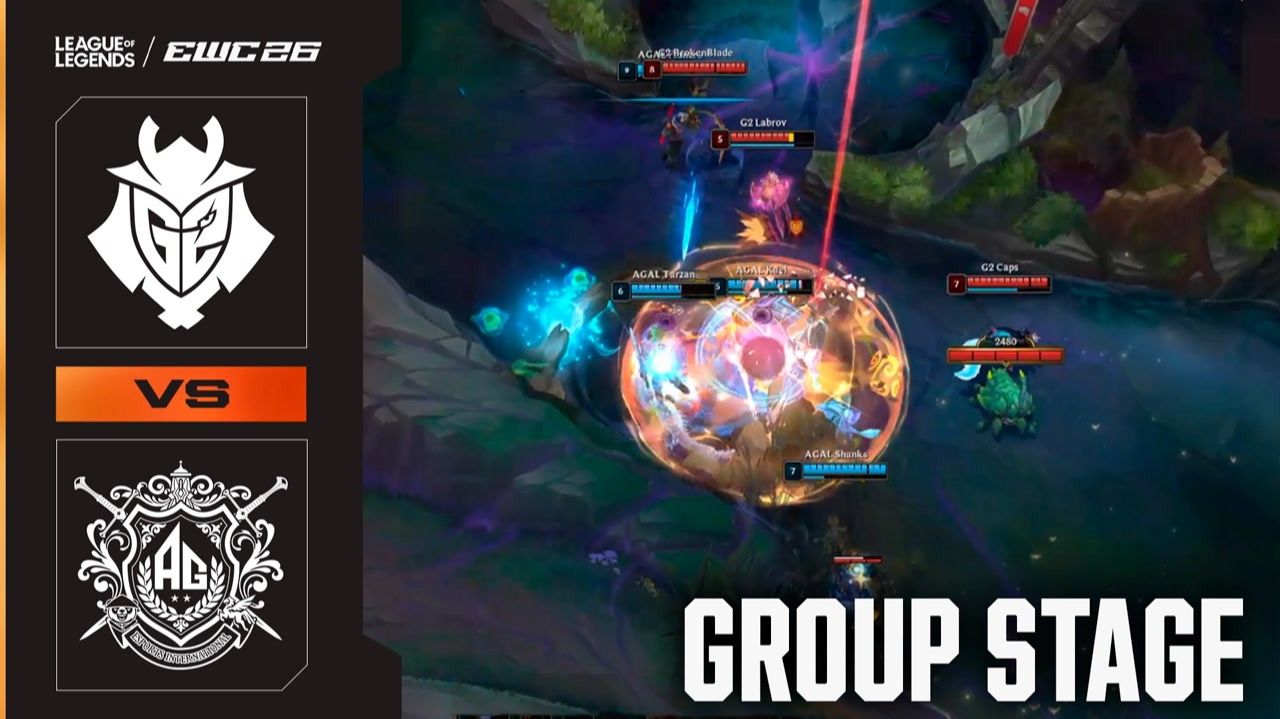 16.07.2026 | ХАЙЛАЙТЫ | G2 Esports vs AG.AL |  LOL | LOL at EWC 26 - Групповая Стадия