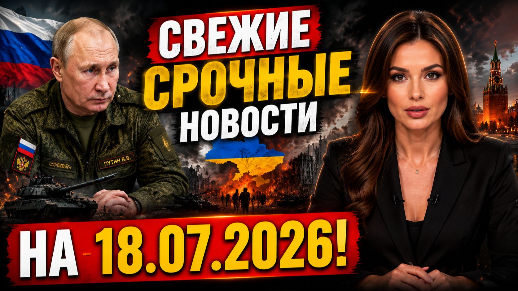 СВЕЖИЕ СРОЧНЫЕ НОВОСТИ НА 18.07.2026! смотреть онлайн