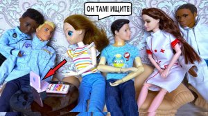 Да, попал в компьютерную игру😮 и нет мы не сумасшедшие 😁семейка куклы истории БАРБИ ЛОЛ Даринелка