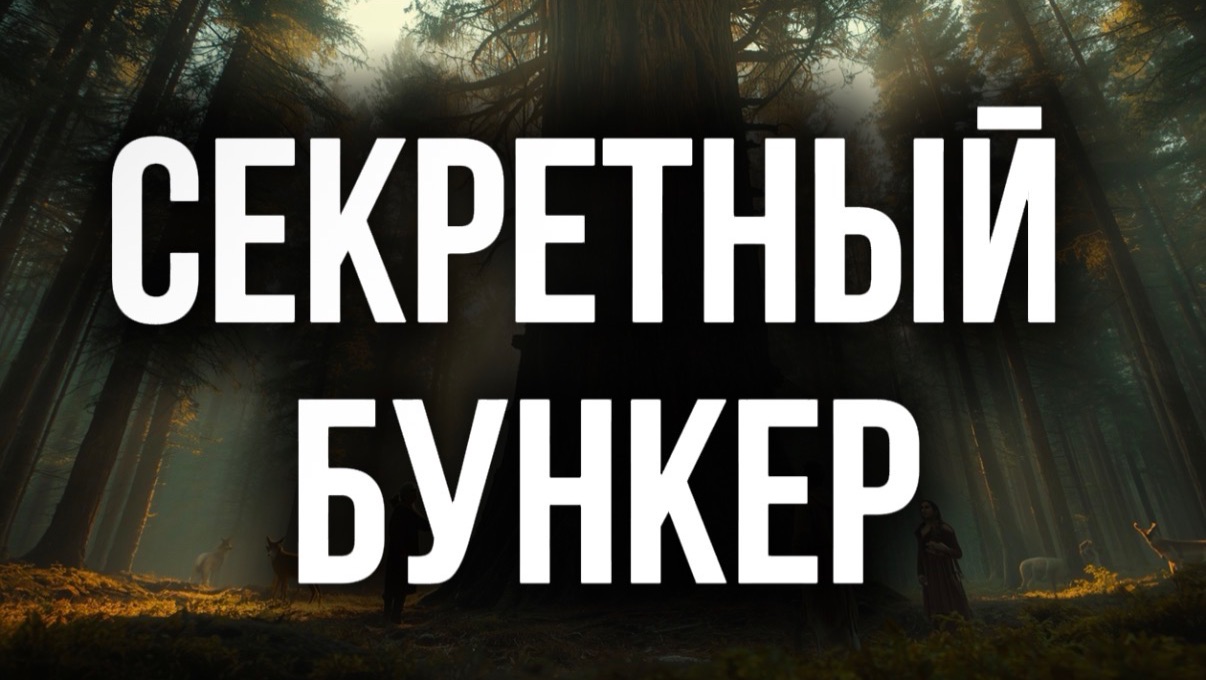 Секретный бункер | лесной рассказ