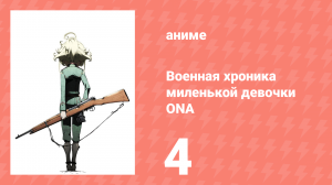 Военная хроника миленькой девочки 4 серия (аниме-сериал, 2017)