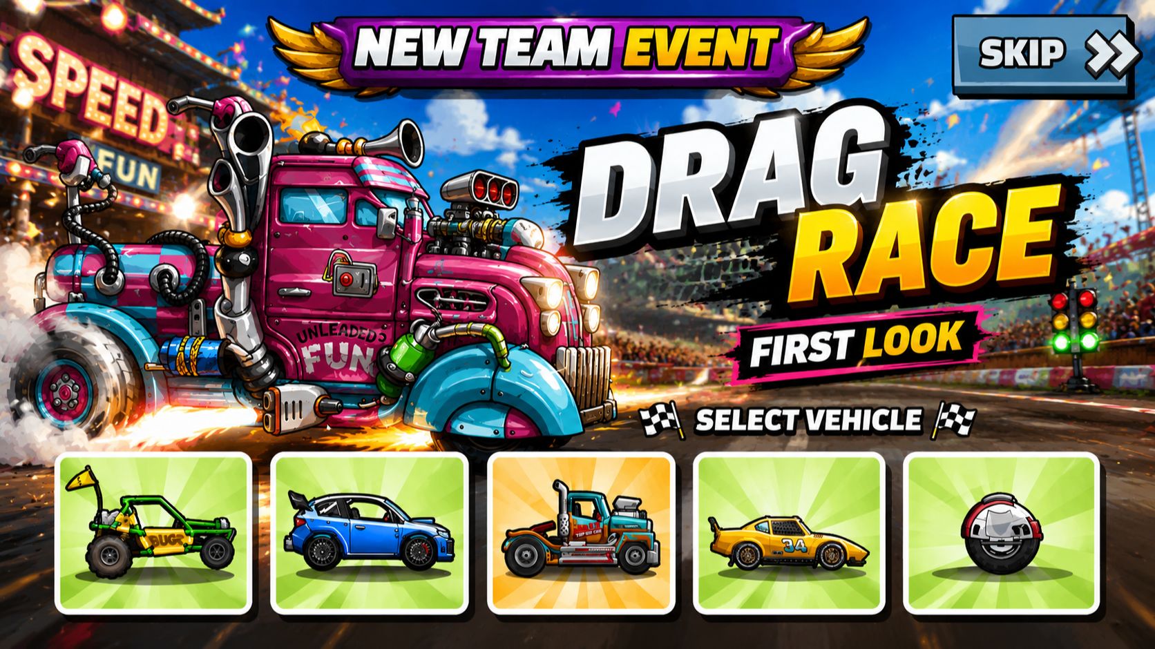 ❗🔔 NEW Team Event (Torque Of The Town) - Hill Climb Racing 2 смотреть онлайн