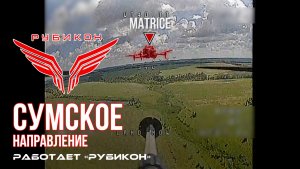 Сумское направление. Работает Центр «Рубикон». Уничтожены транспорт, системы связи, ПВД и БпЛА ВСУ