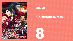 Одиннадцать глаз 8 серия (аниме-сериал, 2009)