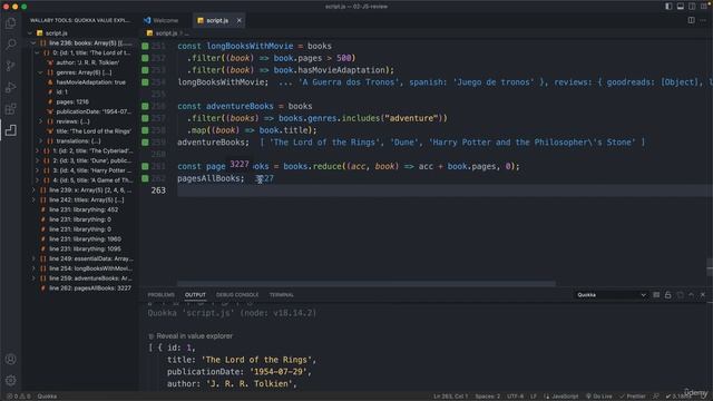 27 The Array reduce Method смотреть онлайн