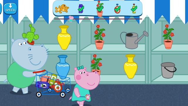 Детский Супермаркет: Шопинг. Мультфильм