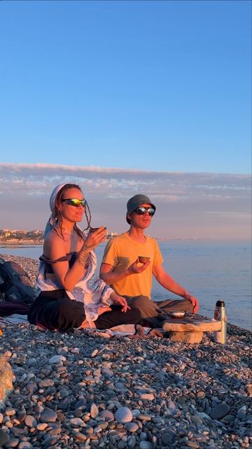 Чай на закате с любимой #73км #Сочи 🫖🍵🌅