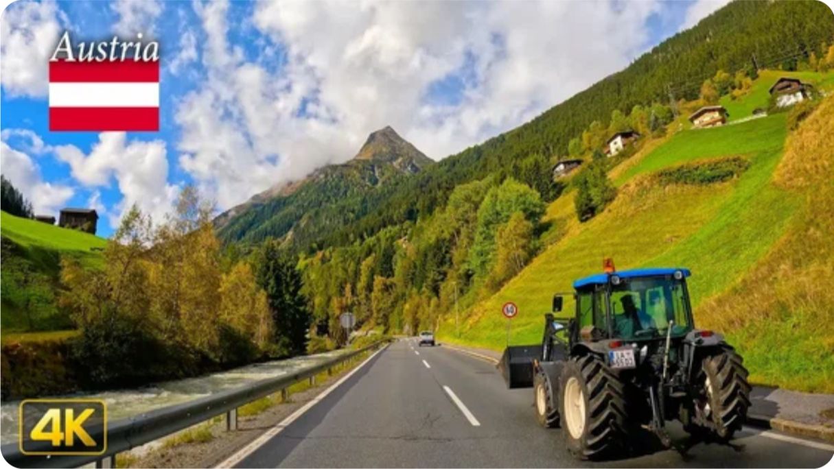 🚗 SmartTV 4К ➤ 🌄 Сильвретта-Хохальпенштрассе и внеплановый объезд через перевал Арльберг! Часть 1 смотреть онлайн