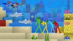 Королевство дельфинов — Анимация против Minecraft Shorts, эпизод. 13