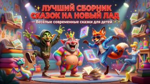 ✨📚 ЛУЧШИЙ СБОРНИК СКАЗОК НА НОВЫЙ ЛАД — Весёлые современные сказки для детей