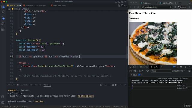 39 JavaScript Logic in Components смотреть онлайн