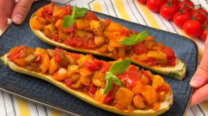 Кабачки, которые хочется готовить все лето! Кабачки фаршированные рататуем