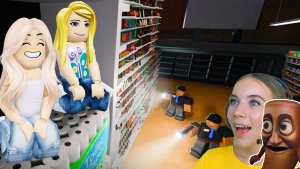 СТРОИМ БУНКЕР В МАГАЗИНЕ в ROBLOX! С АЛЁНОЙ