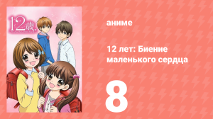 12 лет: Биение маленького сердца 1 сезон 8 серия «Имена» (аниме-сериал, 2016)
