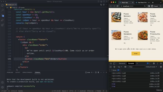 47 Conditional Rendering With && смотреть онлайн