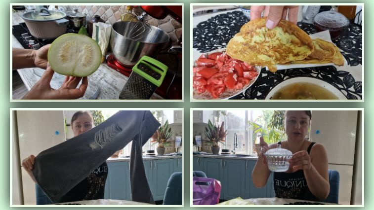 Кабачковые медузы на кукурузной муке. Покупки для быта и себе. смотреть онлайн
