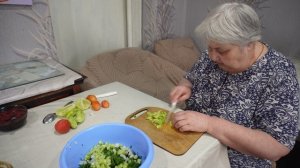 Всё со своего огорода Домашний салат с майонезом ПОДВАЛ ИЛЬИЧА